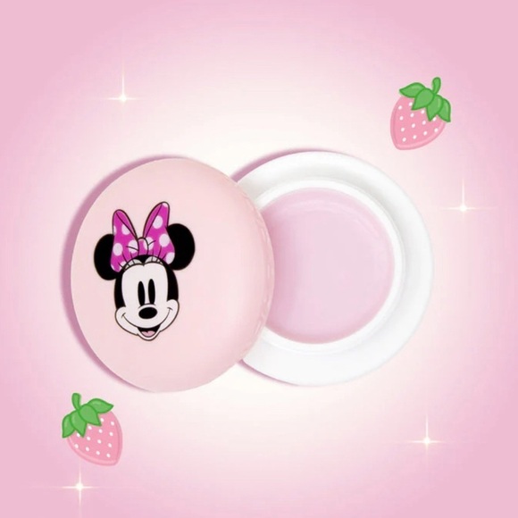 En Creme Other - Minnie Mouse Macaron Lip Balm - Strawberries & Crème